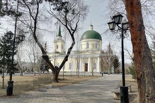 Икона святителя Саввы Сербского и преподобного Сергия Радонежского прибыла в Омск