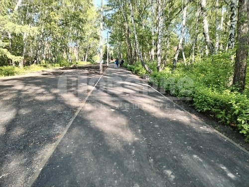 Завершено благоустройство "Светлого уголка" в Октябрьском округе.